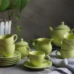 Sage Bloom Ceramic Tea Collection