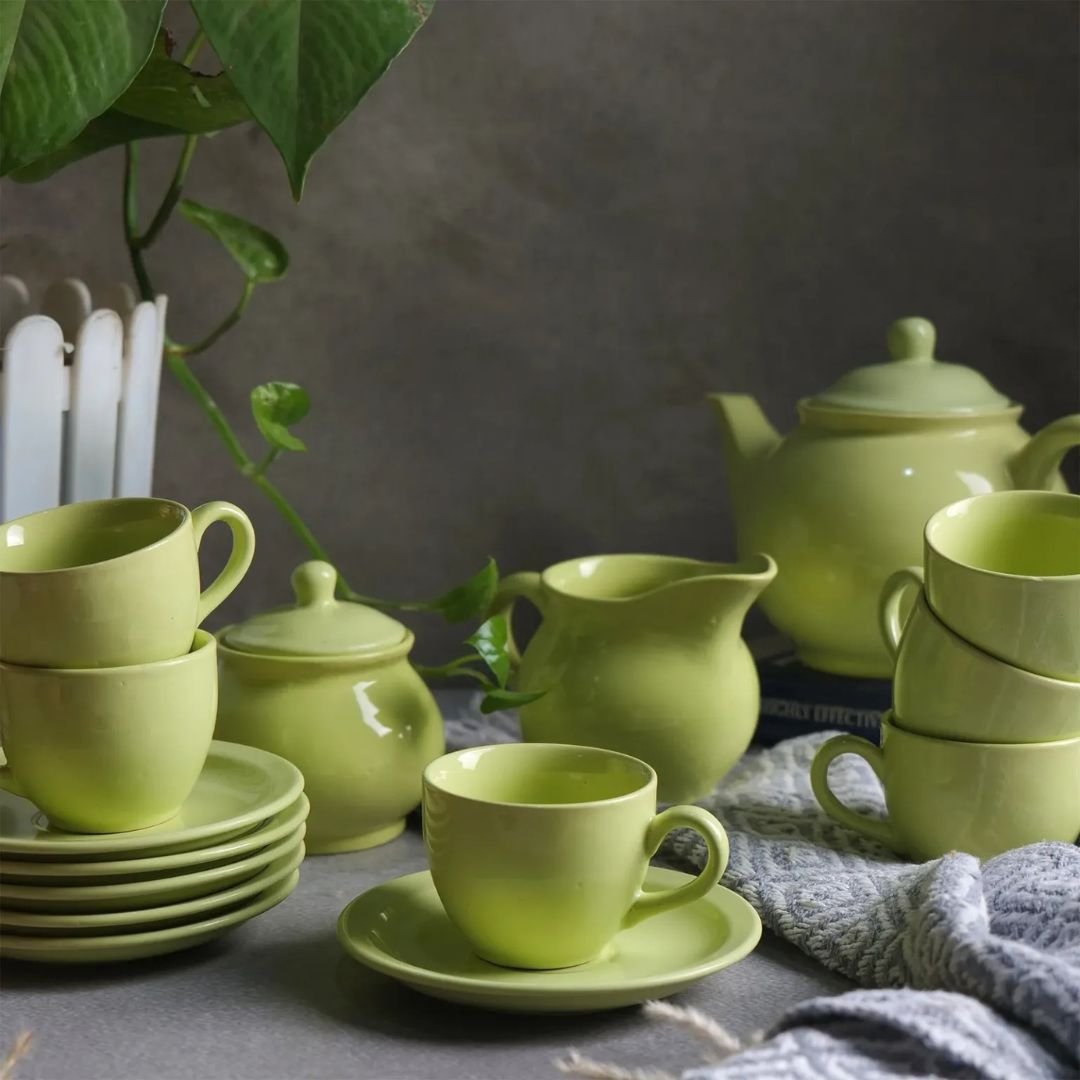 1 Sage Bloom Ceramic Tea Collection - Image 1