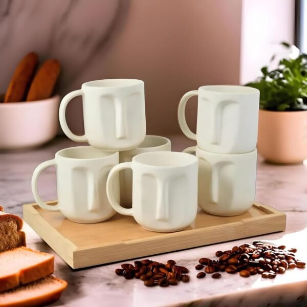 Minimalist Face Ceramic Mug