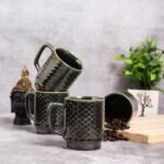 Handcrafted Oregano Coffee Mugs with Reactive Glaze | Set Of 2 - Image 7