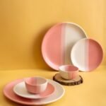 Blush Harmony Ceramic Dinner Set – 6 Piece - Image 2