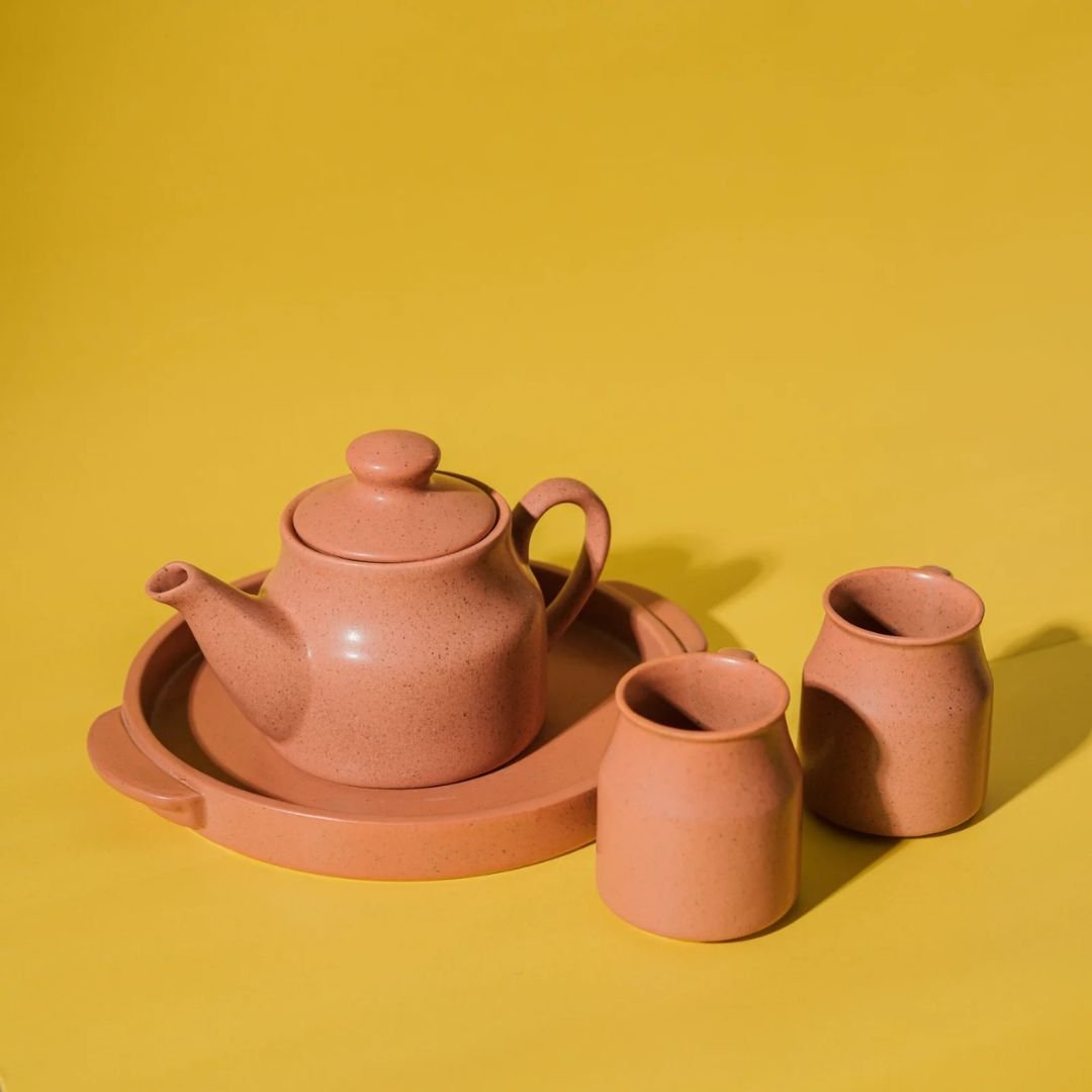2 Claytone Ceramic Tea Set - Image 1