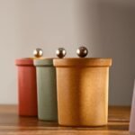 Sunset Trio Stoneware Jars - Image 2