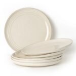 Ivory Stoneware Dinner Plates - Set of 6 - Image 2