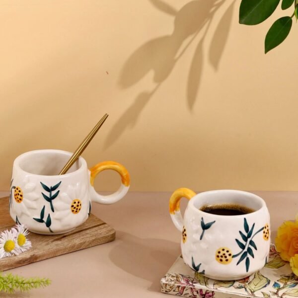 Sunny Bloom Daisy Mug (Set of 1)