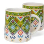 Boho Mosaic Ceramic Mug - Image 2