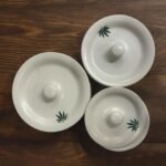 Botanic Bliss Ceramic Handi Set with Lids - Image 2