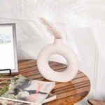 Aura Loop Ceramic Vase - Set of 2 - Image 2