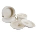 Minimalist Handi Serving Bowl Set with Lids - Image 5