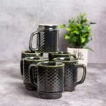 Handcrafted Oregano Coffee Mugs with Reactive Glaze | Set Of 2 - Image 6