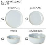 Celeste Mist Stoneware Dinner Set - Image 4