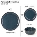 Blue Lagoon Dinner Set of 18 - Image 6