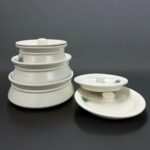 Botanic Bliss Ceramic Handi Set with Lids - Image 3
