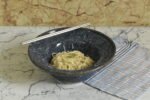 Midnight Speckle Pasta/Ramen Bowl – Deep Blue Stoneware - Image 3
