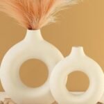 Aura Loop Ceramic Vase - Set of 2 - Image 3