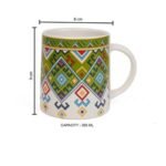 Boho Mosaic Ceramic Mug - Image 4