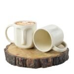 Minimalist Face Ceramic Mug - Image 4