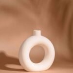 Aura Loop Ceramic Vase - Set of 2 - Image 4