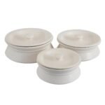 Minimalist Handi Serving Bowl Set with Lids - Image 3