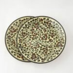 Vintage Bloom Ceramic Plates - Image 2