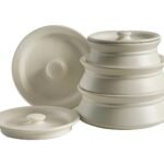 Minimalist Handi Serving Bowl Set with Lids - Image 2