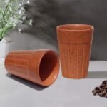 Rustic Charm Cutting Tea Glass/Cups || Set of 2 - Image 4