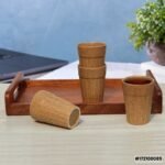 AmberEarth Cutting Chai Glass/Cups - Set of 2 - Image 2