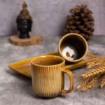 Golden Horizon Textured Mug - Image 3