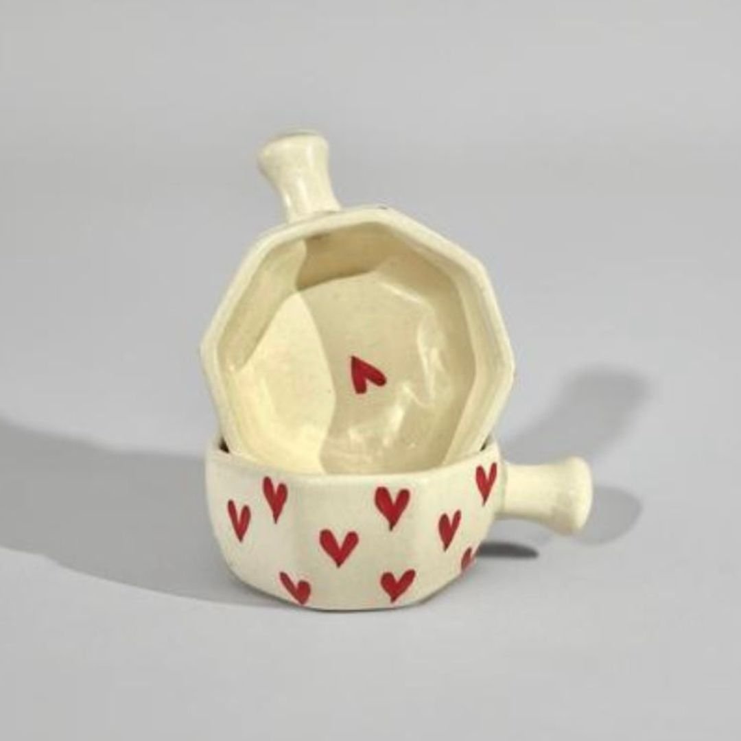 Love Notes Snack Bowl - Set of 1 - Image 1