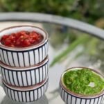 Striped Elegance Dip Bowl - Set of 1 - Image 2