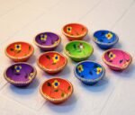 Terracotta Diya- Set of 10 - Image 5