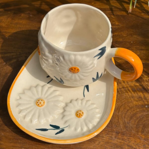 Daisy Delight Mug & Platter Combo