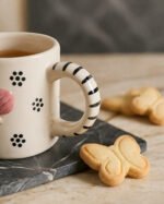 Handcrafted 3D Butterfly Ceramic Coffee Mug – Aesthetic Cute Tea Cup for Home & Gift - Image 2