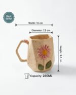 Ceramicmomo Handmade Ceramic Coffee Mug (280 ml) - Image 3