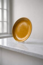 Premium Textured Ceramic Dinner Plates Set of 6 – Elegant Gloss Finish Serving Plates for Dining & Kitchen - Image 4